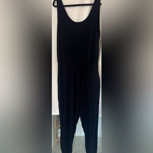 Commando Jumpsuit, Black, size XL. So cozy.